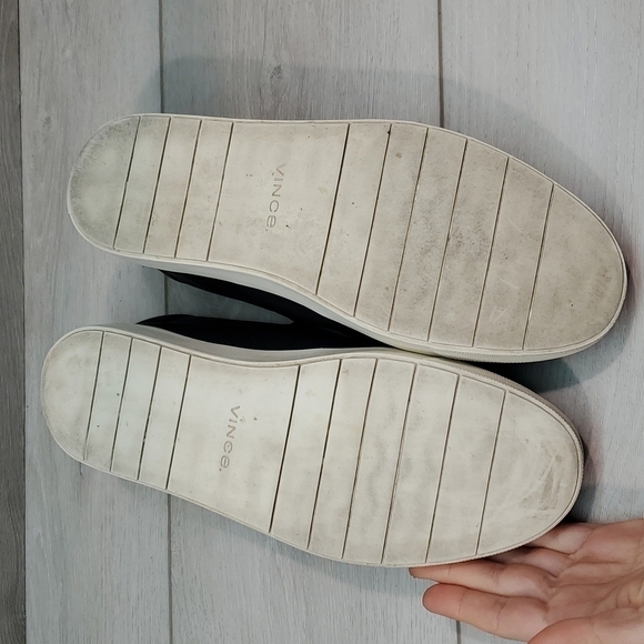 Vince Women Corbin Comfort Leather Slip On Leather Loafer shoes sz 10M - Picture 11 of 14